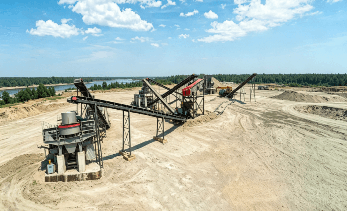 250 TPH River Boulder Crushing and Aggregate Plant in Indonesia
